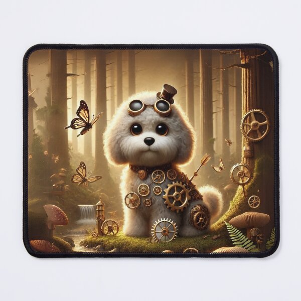 Item preview, Steampunk Lagotto Romagnolo designed and sold by Sillytoe.
