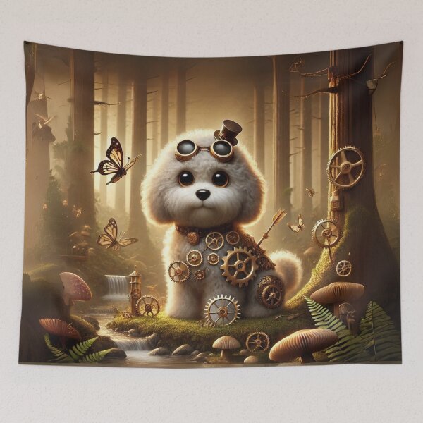 Item preview, Steampunk Lagotto Romagnolo designed and sold by Sillytoe.