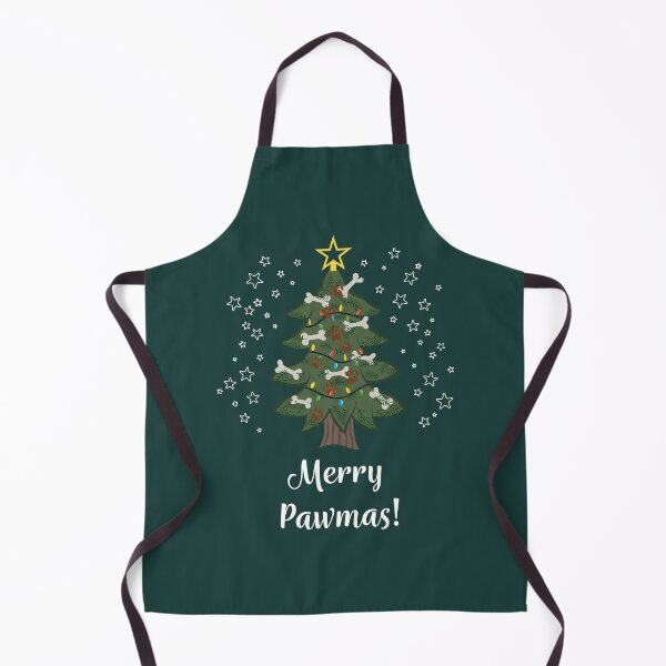 Item preview, Merry Pawmas [Forest Green] Christmas Card designed and sold by Daniel Bevis Design.