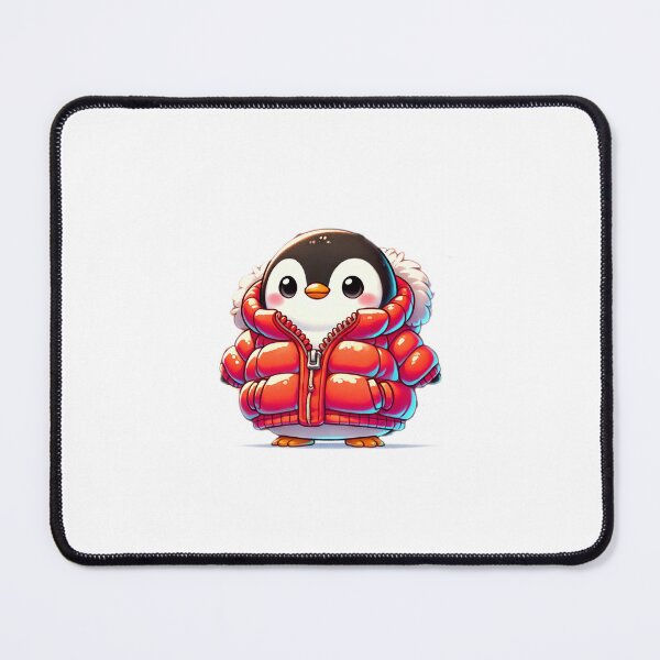 Item preview, penguin puffy jacket designed and sold by StephandBatory.