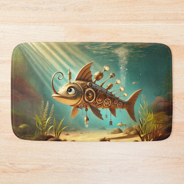 Item preview, Steampunk Lake Sturgeon designed and sold by Sillytoe.