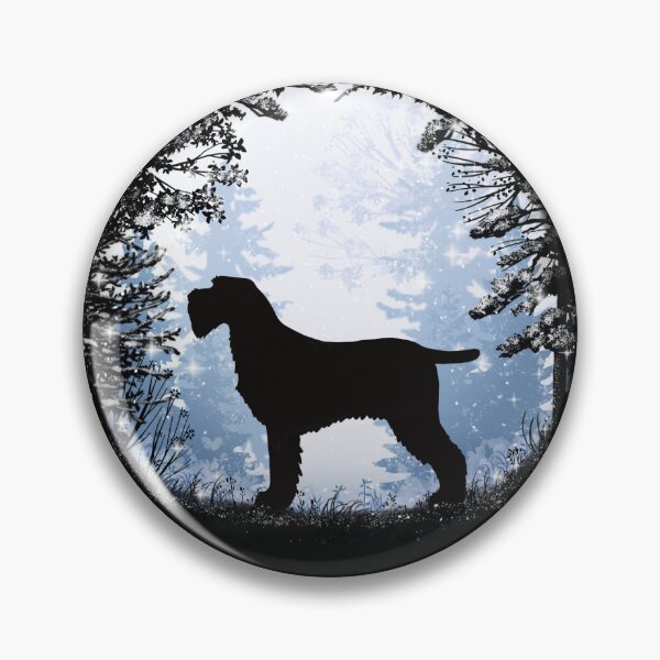 Item preview, “First Snow” Spinone Italiano designed and sold by Spinyflowerart.