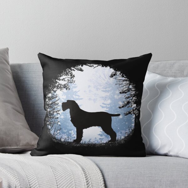 Item preview, “First Snow” Spinone Italiano designed and sold by Spinyflowerart.