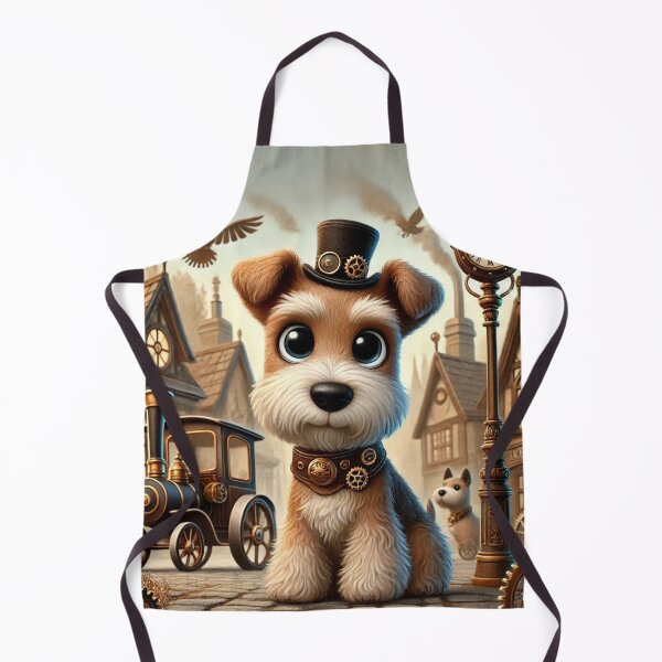Item preview, Steampunk Lakeland Terrier designed and sold by Sillytoe.