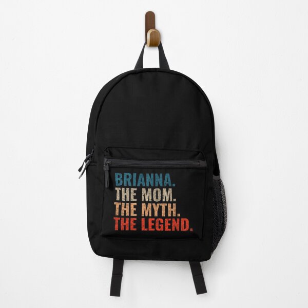 Item preview, Brianna The Mom The Myth The Legend Brianna Name Retro 70s distress designed and sold by Teelogic.