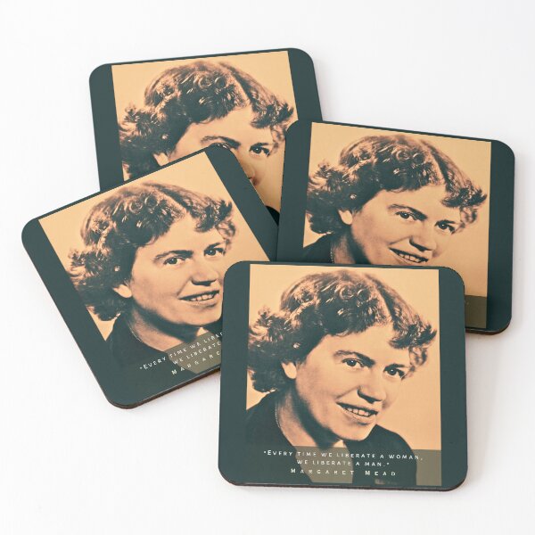 Item preview, Margaret Mead quote: Every time we liberate a woman, we liberate a man designed and sold by artbleed.