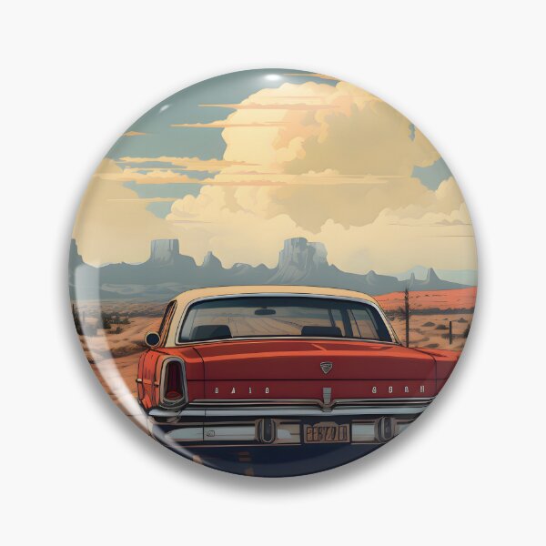 Item preview, Retro Road Trip Through the Desert designed and sold by GreenInkXpress.