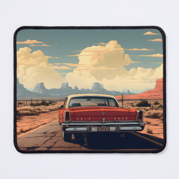 Item preview, Retro Road Trip Through the Desert designed and sold by GreenInkXpress.