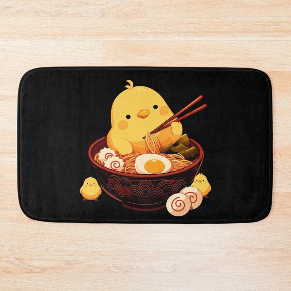 Item preview, Fat Chicken eating ramen designed and sold by xiao xuans.