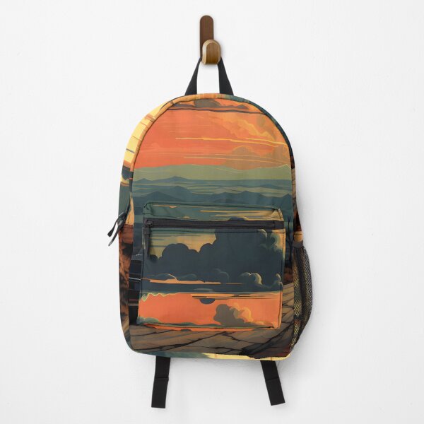 Item preview, Golden Hour Journey Through the Wasteland designed and sold by GreenInkXpress.