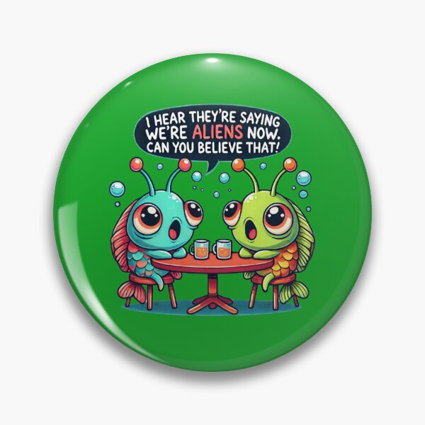 Item preview, Underwater Space Alien Fish Gossip designed and sold by ModkMerch.