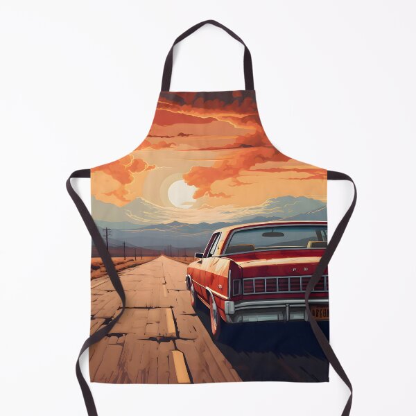 Item preview, Endless Highway Under Fiery Skies designed and sold by GreenInkXpress.