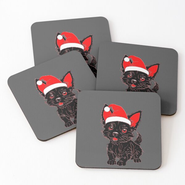 Item preview, Cute dog Christmas anime kawaii designed and sold by 4rpixs.