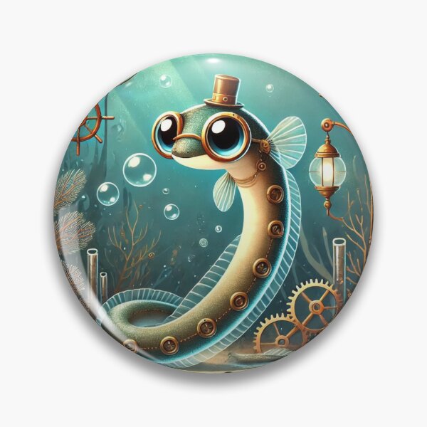 Item preview, Steampunk Lamprey designed and sold by Sillytoe.