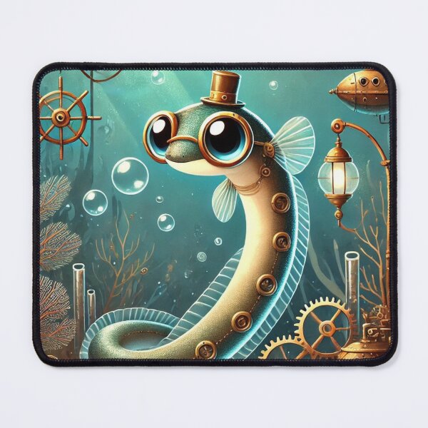 Item preview, Steampunk Lamprey designed and sold by Sillytoe.