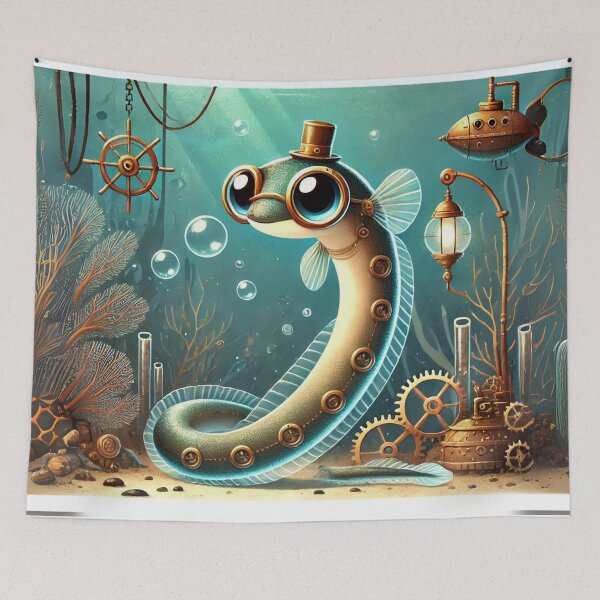 Item preview, Steampunk Lamprey designed and sold by Sillytoe.