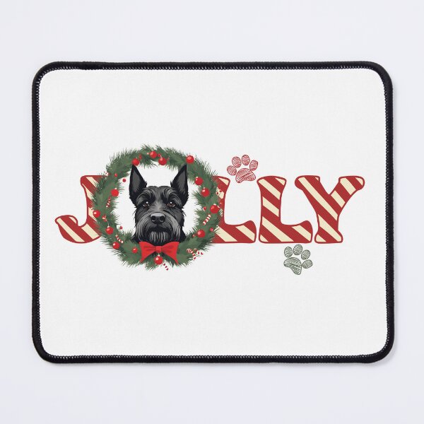 Item preview, Jolly Christmas - Scottish Terrier Nose Edition designed and sold by GoodyPaws.