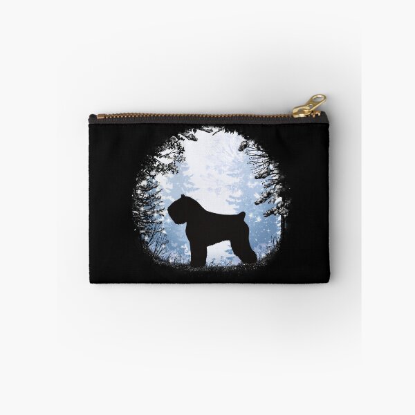 Item preview, “First Snow” Bouvier des Flandres designed and sold by Spinyflowerart.