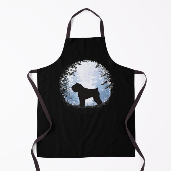 Item preview, “First Snow” Bouvier des Flandres designed and sold by Spinyflowerart.
