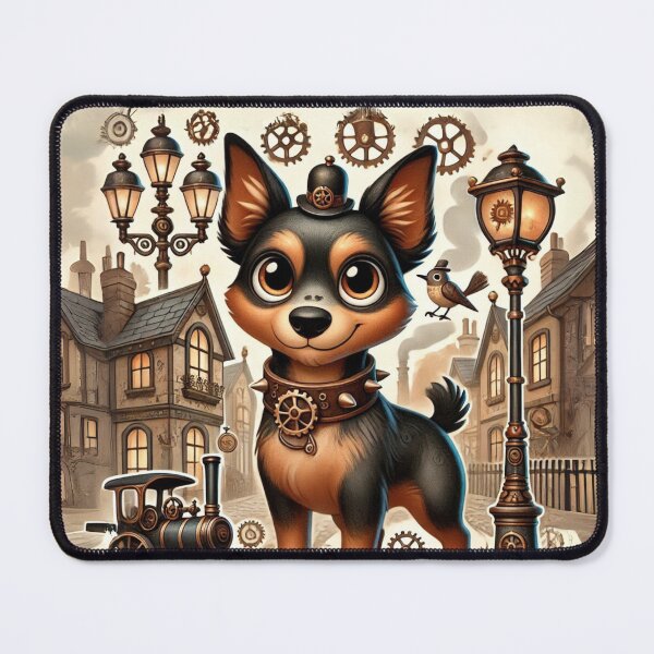 Item preview, Steampunk Lancashire Heeler designed and sold by Sillytoe.