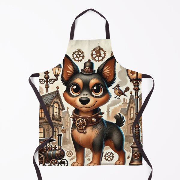 Item preview, Steampunk Lancashire Heeler designed and sold by Sillytoe.