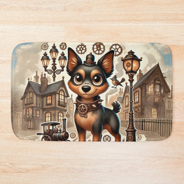 Item preview, Steampunk Lancashire Heeler designed and sold by Sillytoe.