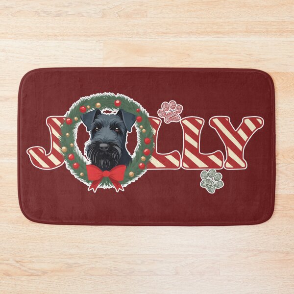 Item preview, Jolly Christmas - Kerry Blue Terrier Nose Edition designed and sold by GoodyPaws.