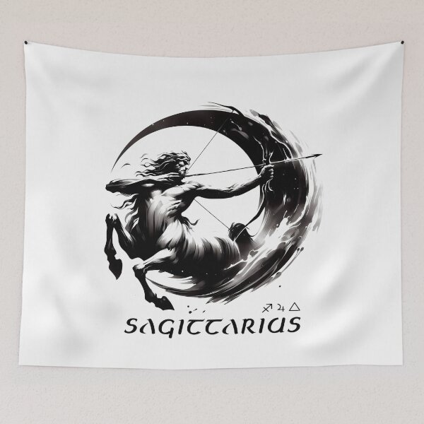 Item preview, Zodiac Designs of Sagittarius and Centaur with Moon designed and sold by posterflunz.