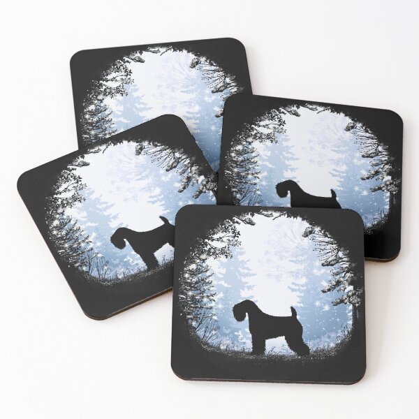 Item preview, “First Snow” Soft Coated Wheaten Terrier designed and sold by Spinyflowerart.