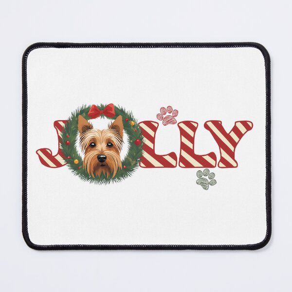 Item preview, Jolly Christmas - Australian Silky Terrier Nose Edition designed and sold by GoodyPaws.