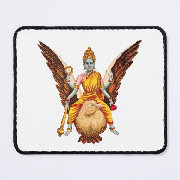 Item preview, Goddess Sarasvati (1890–20), vintage Hindu goddess illustration designed and sold by portokalis.