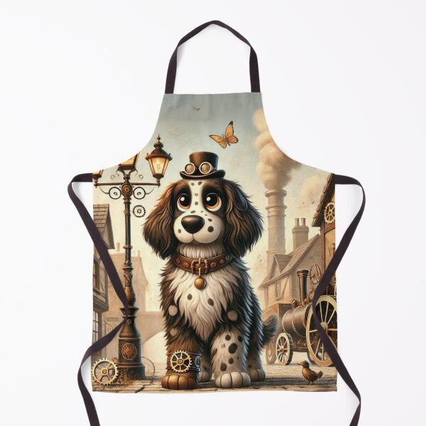 Item preview, Steampunk Large Munsterlander designed and sold by Sillytoe.