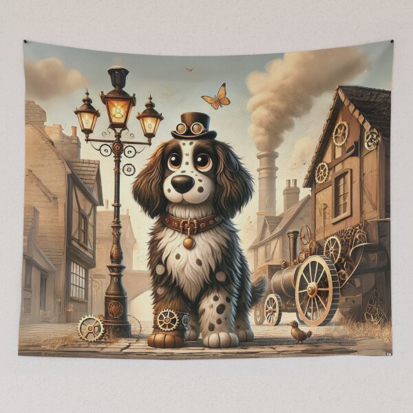 Item preview, Steampunk Large Munsterlander designed and sold by Sillytoe.