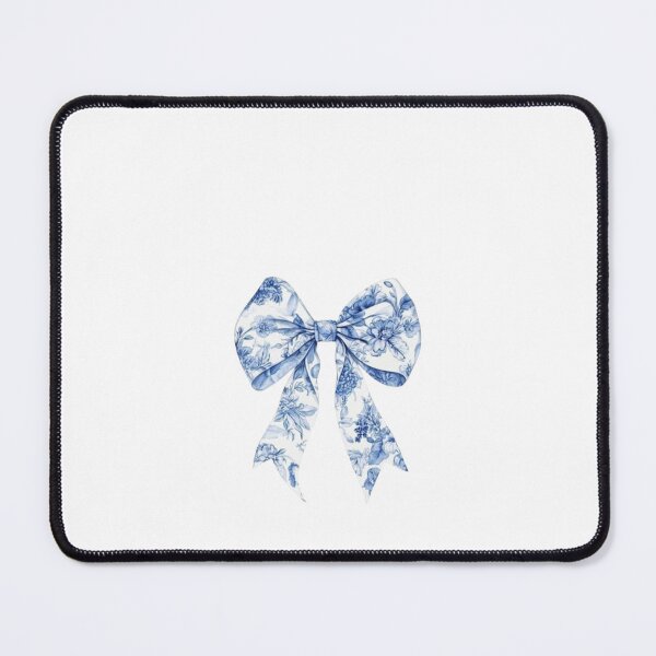 Item preview, Blue Floral Bow - Elegant Decorative Design designed and sold by Fernandink1.