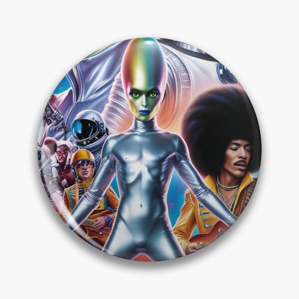Item preview, Cosmic Legends: Futuristic Music Stars designed and sold by ImmersiveArt Era.