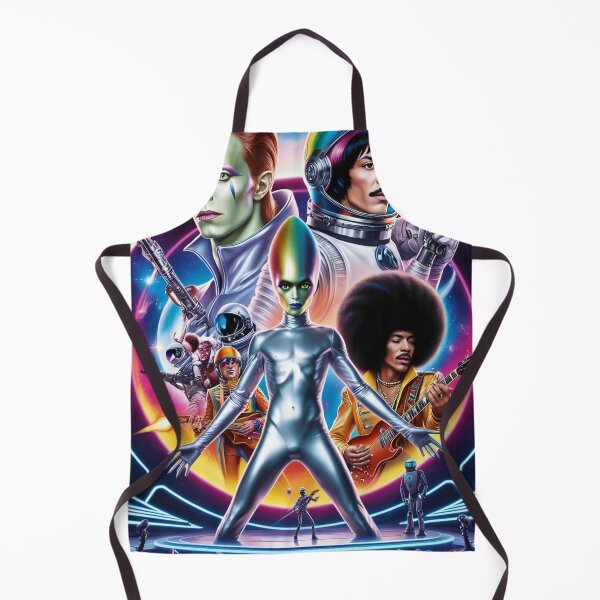 Item preview, Cosmic Legends: Futuristic Music Stars designed and sold by ImmersiveArt Era.