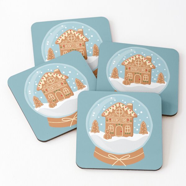 Item preview, Bookstore Gingerbread Snowglobe designed and sold by everinseason.