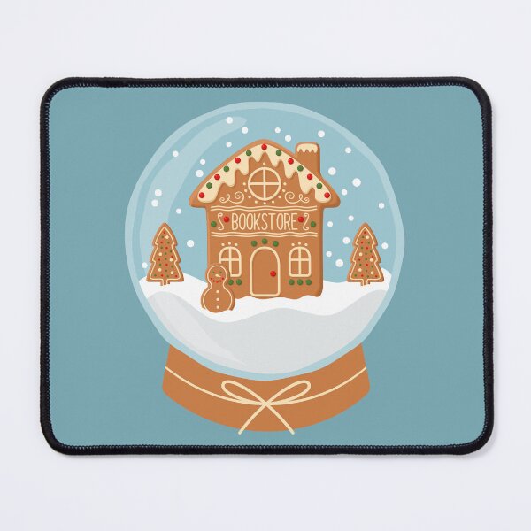 Item preview, Bookstore Gingerbread Snowglobe designed and sold by everinseason.