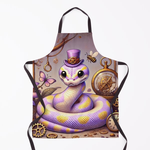 Artikelvorschau, Steampunk Lavendel Albino Königspython entworfen und verkauft von Sillytoe.