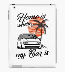 Passat B3 35i Variant & quot; Home is where my car is & quot; iPad Case/Skin
