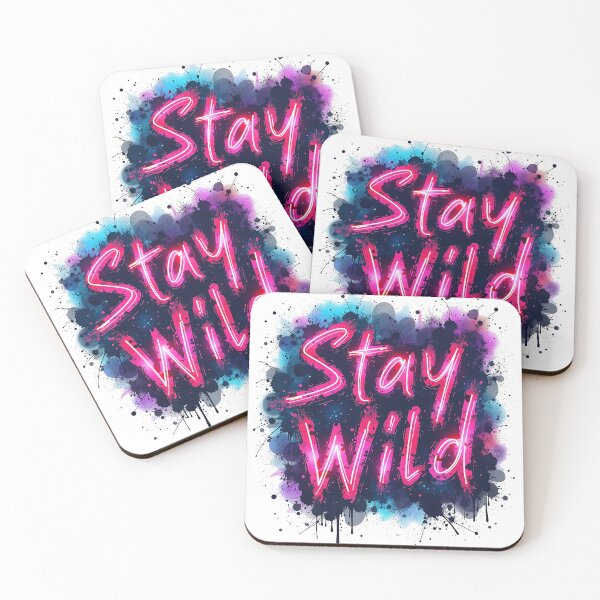 Item preview, Stay Wild Neon Illustration | Unleash Your Wild Side designed and sold by tarzbol.