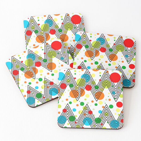 Item preview, Abstraction in lines and colored circles designed and sold by Iuliia Nerd.