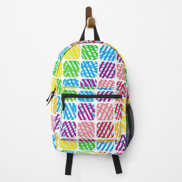 Item preview, Bright mix square in patterns designed and sold by Iuliia Nerd.