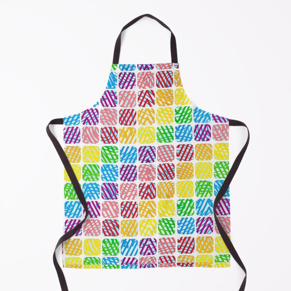 Item preview, Bright mix square in patterns designed and sold by Iuliia Nerd.