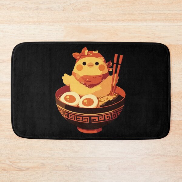 Item preview, Fat Chicken eating ramen designed and sold by xiao xuans.