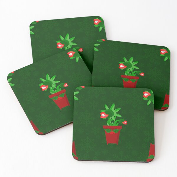 Item preview, gothic christmas venus flytrap spookmas designed and sold by Gossip Rag.