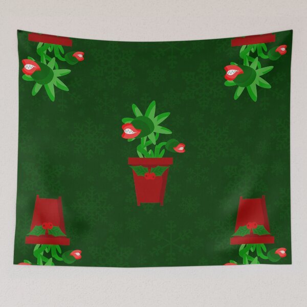 Item preview, gothic christmas venus flytrap spookmas designed and sold by Gossip Rag.