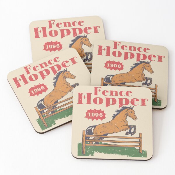 Item preview, Fence Hopper 1996 Vintage Horse Design designed and sold by FlashCraft Design.
