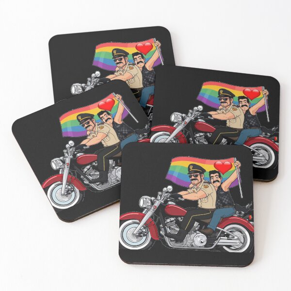 Item preview, Joyriders Leather Biker Gay Comic Series Jack And Jeff Leder Pride Graphic Design designed and sold by ItsAKinkThing.