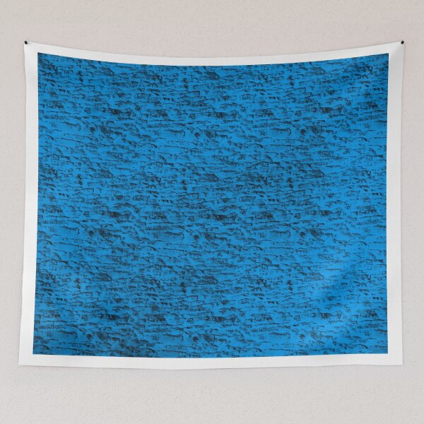 Item preview, Blue Stone Wall Abstract Art - Cool and Rustic Texture Design. designed and sold by NangKittipong.